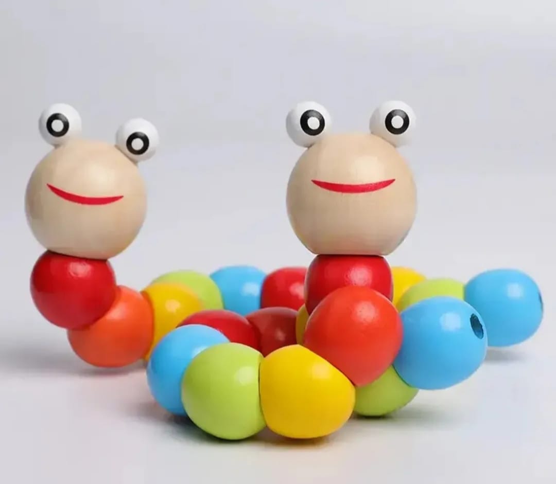 Wooden Caterpillar Twister