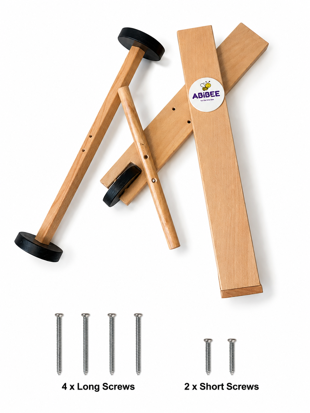 AbiBee Wooden Baby Walker