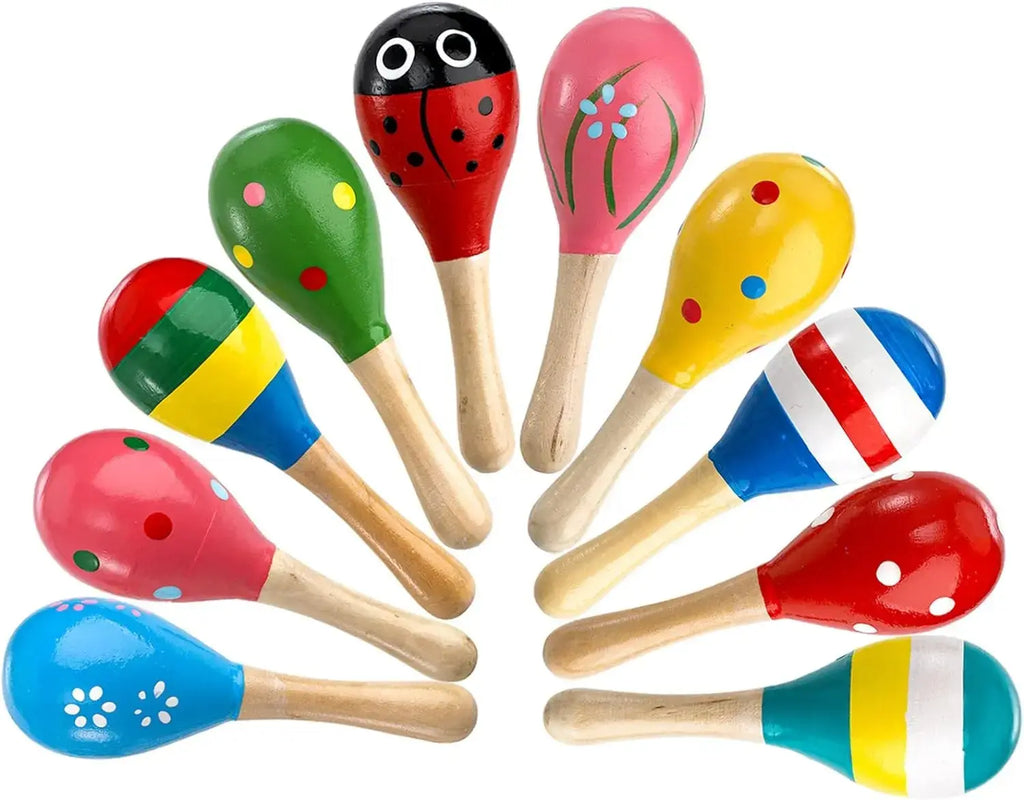 Wooden Musical Maracas - BIG