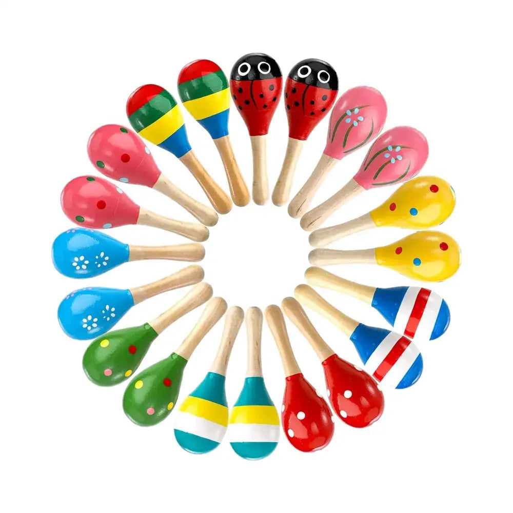 Wooden Musical Maracas - BIG